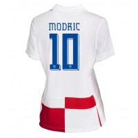 Dres Hrvatska Luka Modric #10 Domaci za Žensko EP 2024 Kratak Rukav